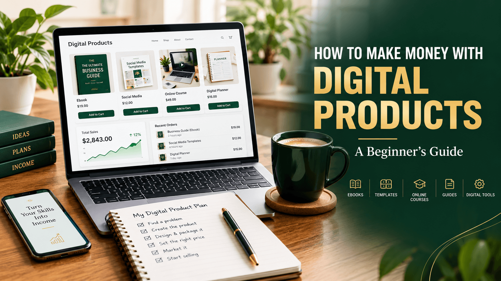 How to Make Money With Digital Products